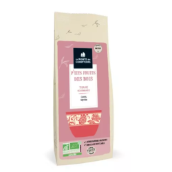 Tisane P'TITS FRUITS DES BOIS - Cassis, myrtille - Sachet 100g