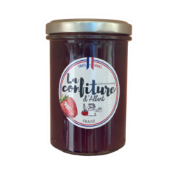 Confiture bio de fraise