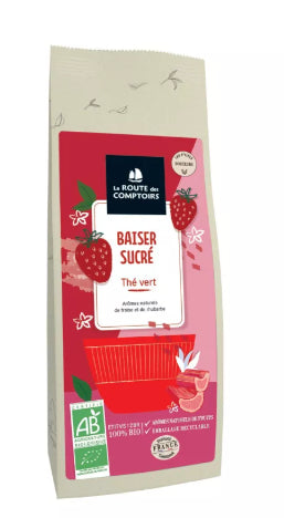 BAISER SUCRE - Arômes naturels de frais et de rhubarbe