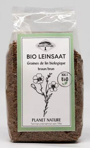 Graines de lin brun bio - 400g