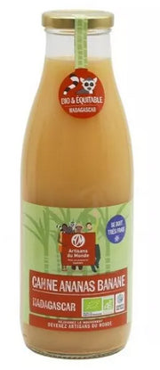Jus de Madagascar Canne, Ananas & Banane, 75cl