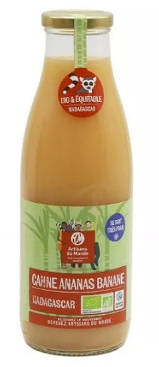 Jus de Madagascar Canne, Ananas & Banane, 75cl