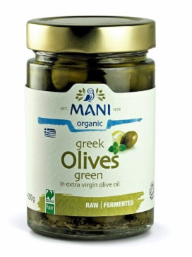 Olives vertes à l'huile d'olive - 280g