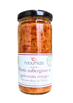 Purée d'aubergines et poivrons - 260g