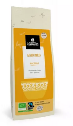 Rooibos AGRUMES - 5 agrumes - Sachet 100g