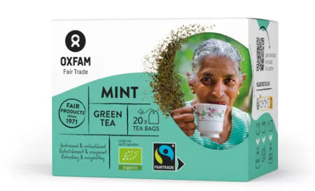 Thé vert menthe, infusettes 1,8g x 20