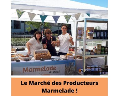 Le Marché des Producteurs Marmelade !
